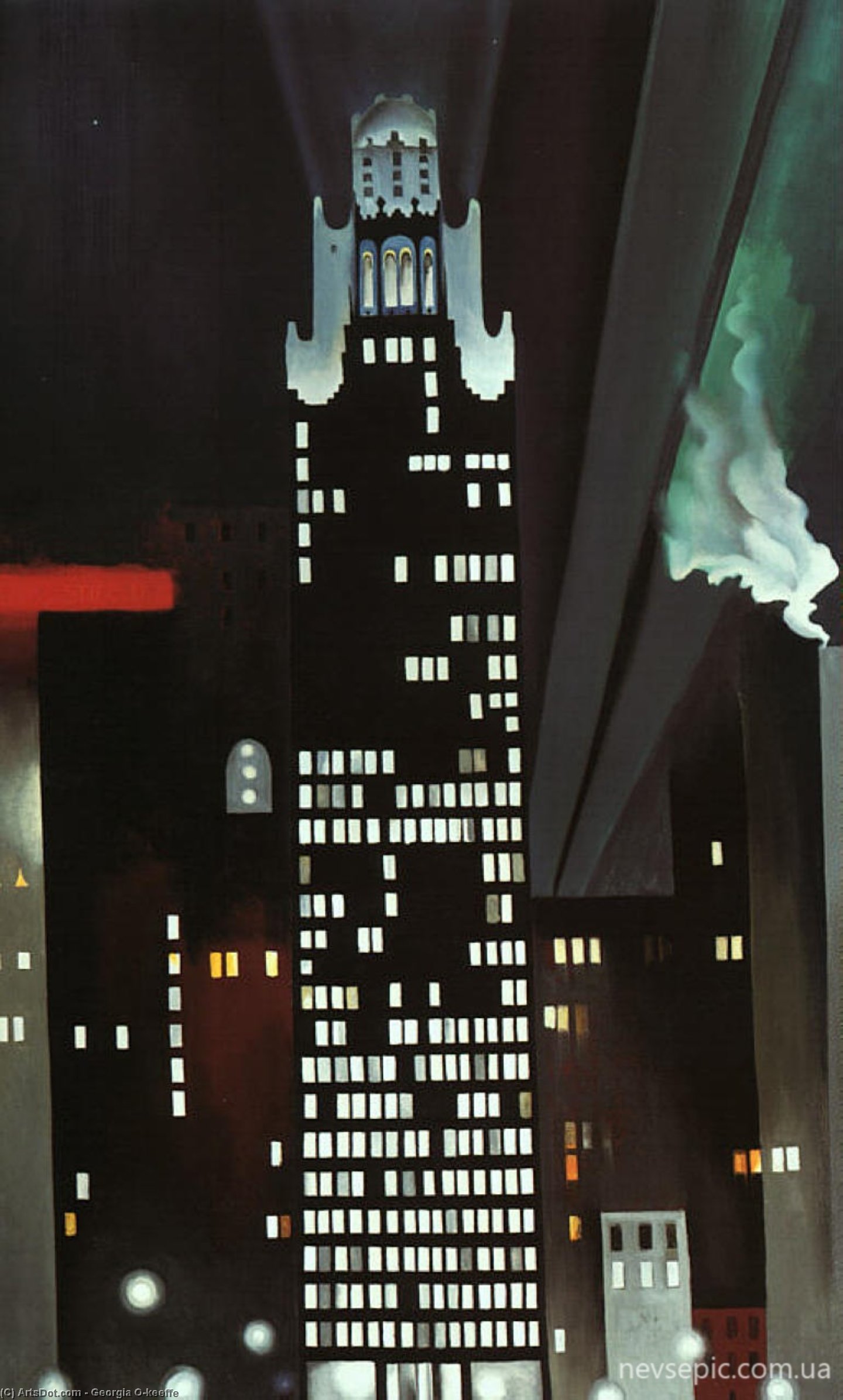 Radiator Building — ジョージア・オキーフ