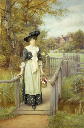 A Country Beauty — Charles Edward Wilson