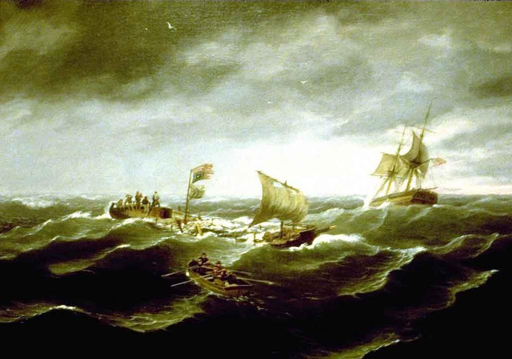 Loss Of The Schooner John S. Spence At Norfolk Virginia — Томас Бирч