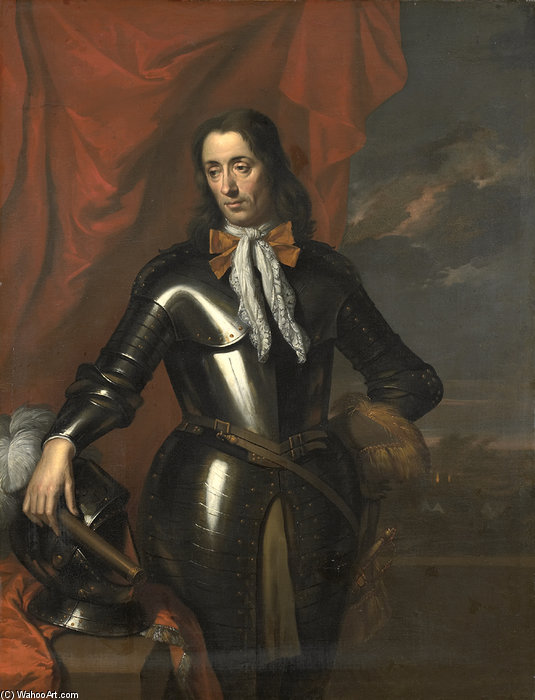 Portrait Of Isaac De L'ostal De Saint-martin — Jan De Baen