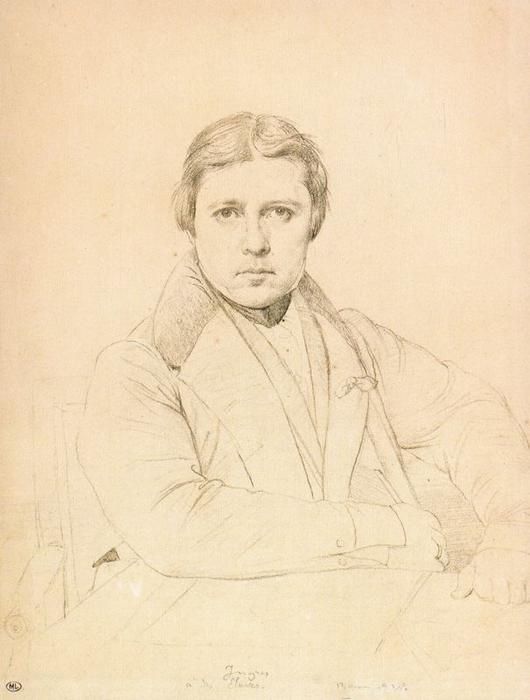 Self-portrait 3 — Jean-auguste-dominique Ingres