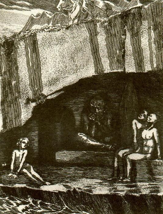 The Cave — Max Klinger