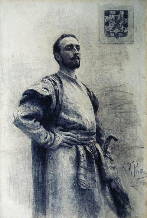 Portrait Of Romanov — Ilya Yefimovich Repin