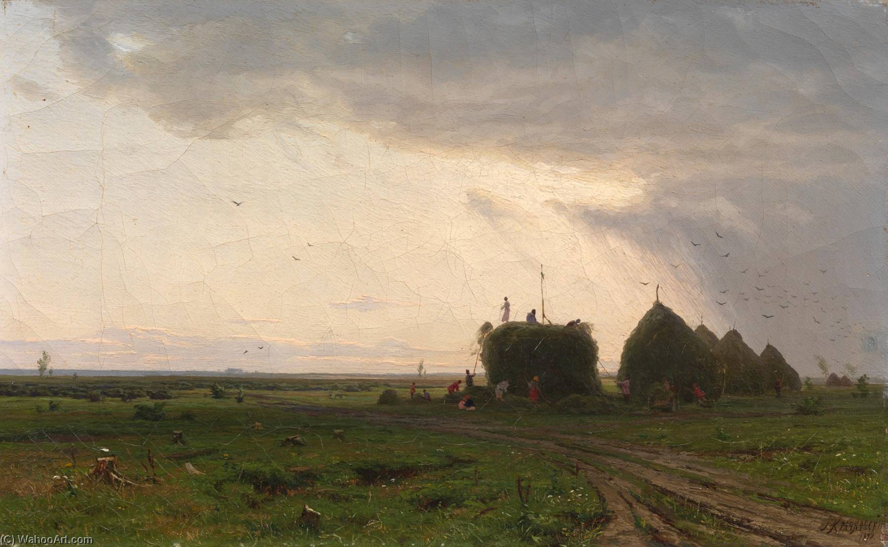 Haymaking — Iosif Evstafevich Krachkovsky