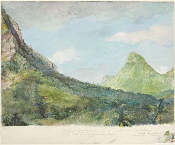 Mount Tohivea, Island Of Moorea — John La Farge