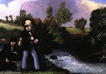 Fishing Scene — James Pollard