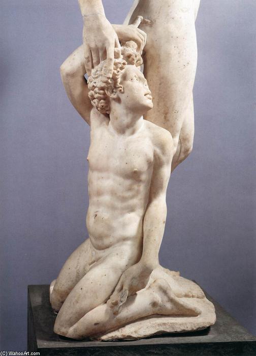 Apollo And Hyacinth (detail) — Benvenuto Cellini