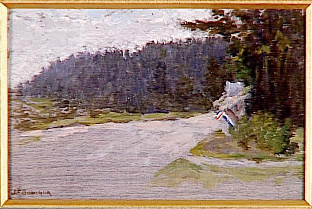 Monument Au Général Bataille, Col Du Bonhomme, 1915 — Joseph-félix Bouchor