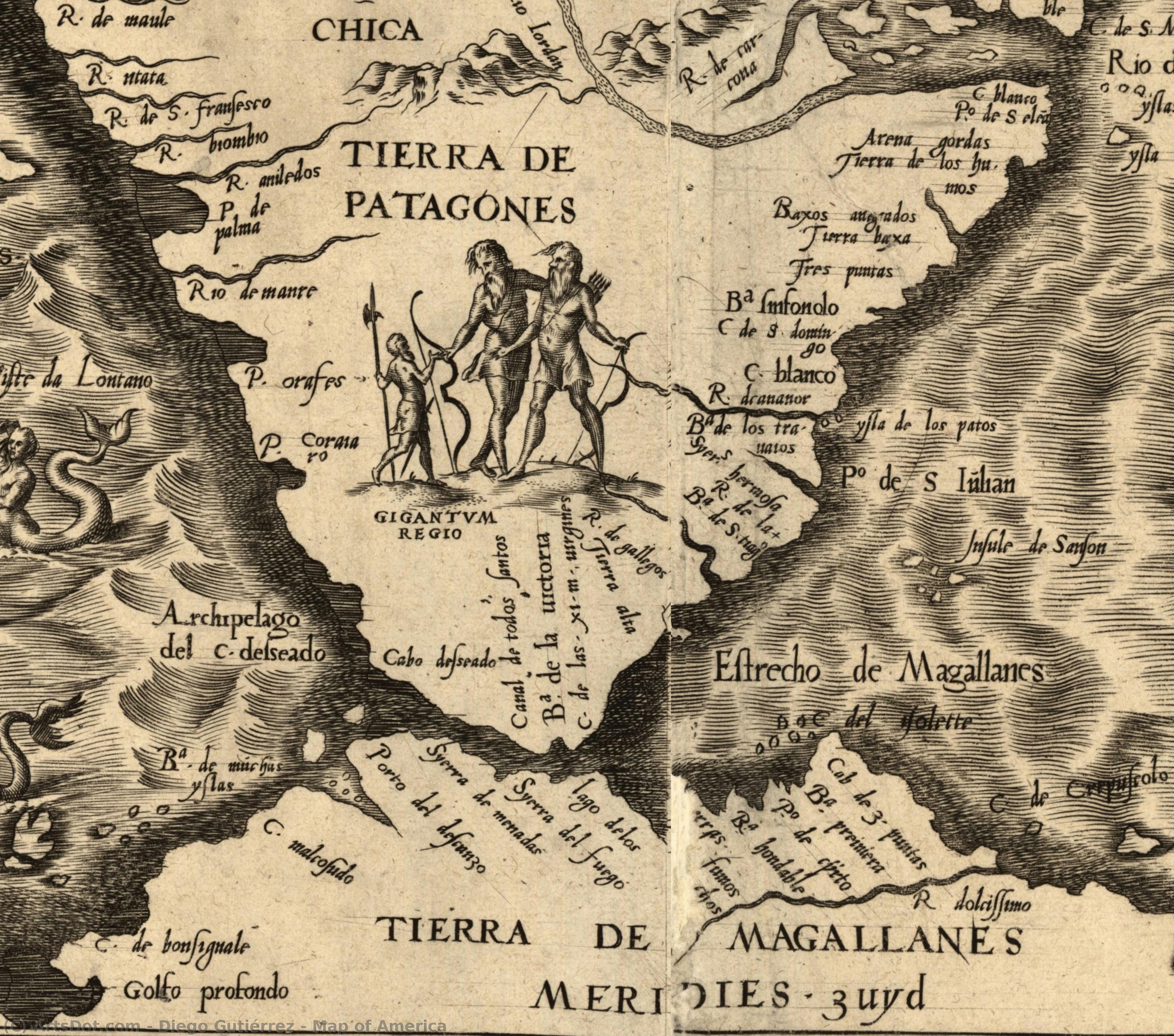 Map Of America — Diego Gutiérrez