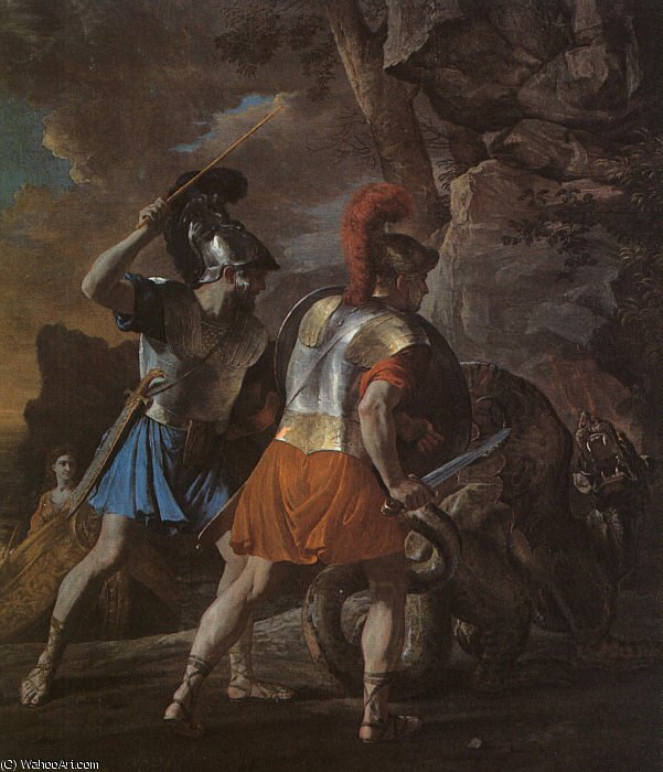 The Companions Of Rinaldo — Nicolas Poussin