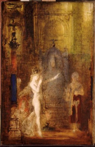 Salomé Dansant Devant Hérode — ゴスタヴ・モロー