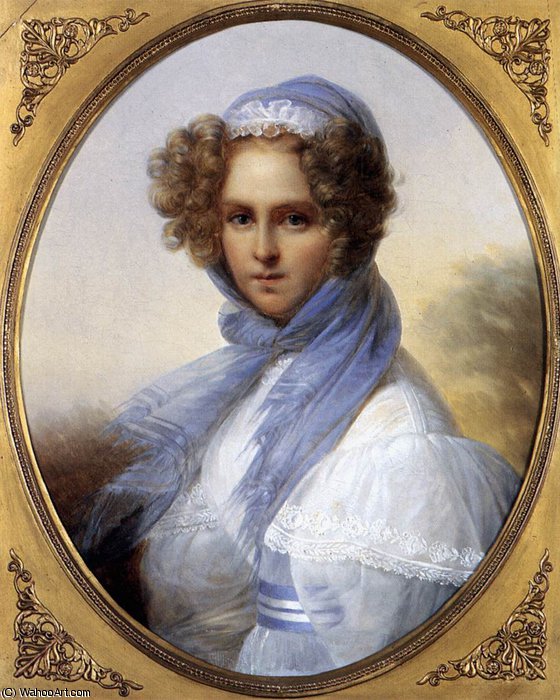 Presumed Portrait Of Miss Kinsoen. — Franciscus Josephus Kinsoen