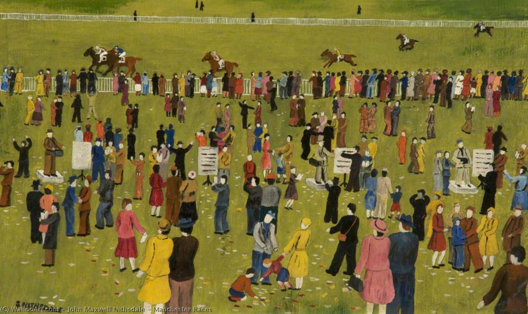 Manchester Races — John Maxwell Nithsdale