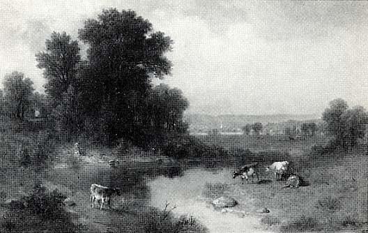 New Jersey Landscape, (painting) — Asher Brown Durand