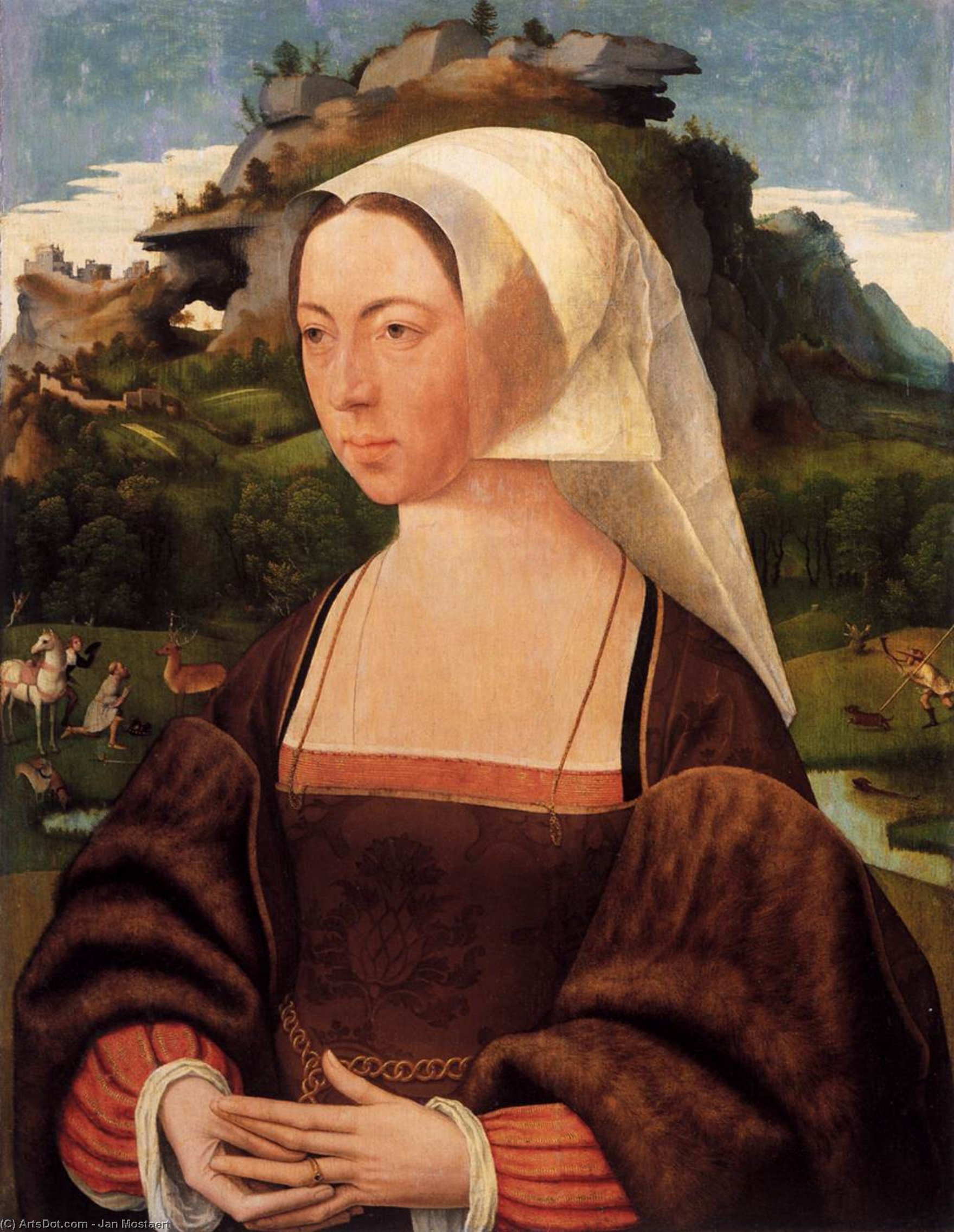 Portrait Of A Woman — Jan Mostaert