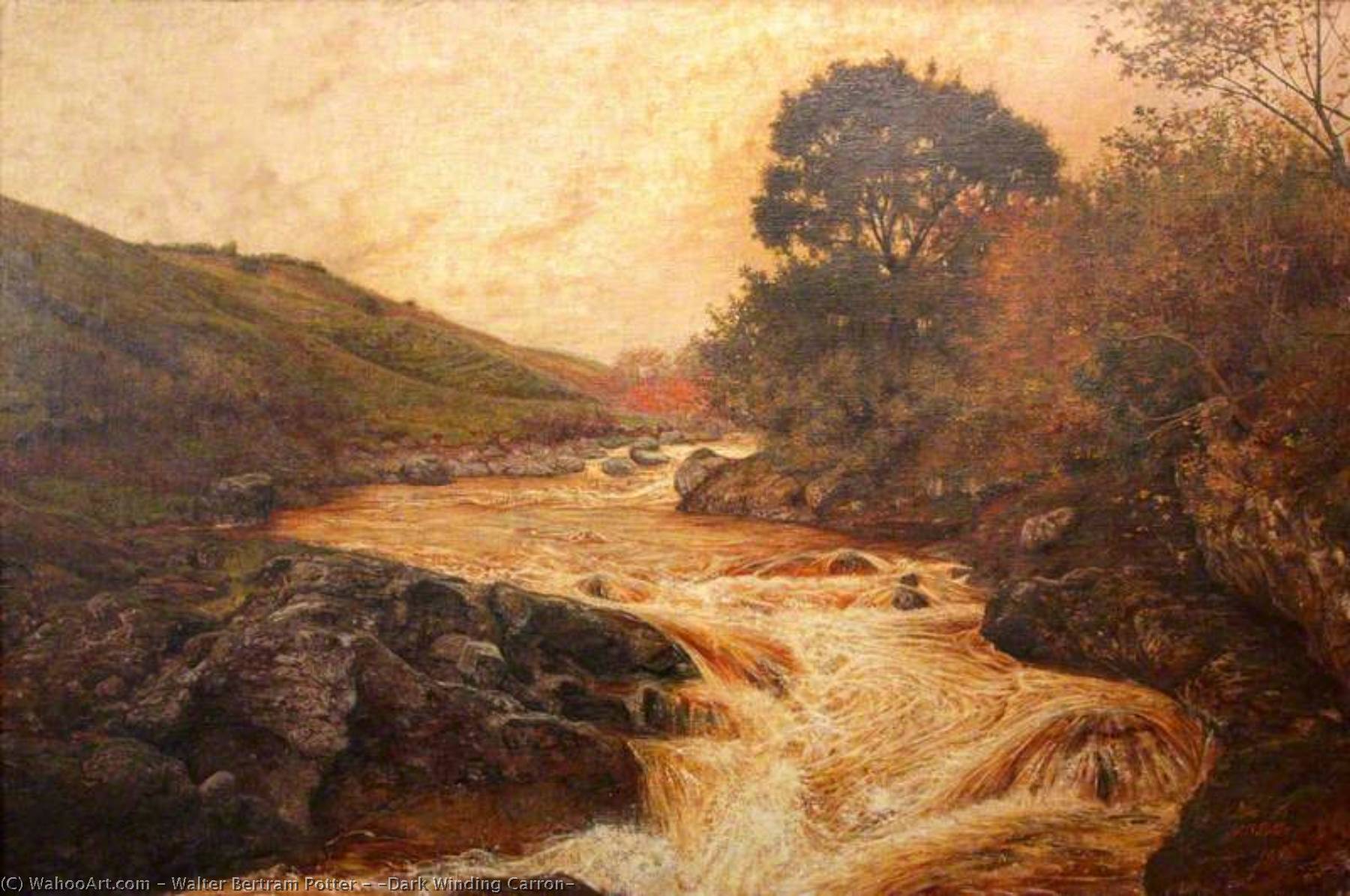 'dark Winding Carron' — Walter Bertram Potter