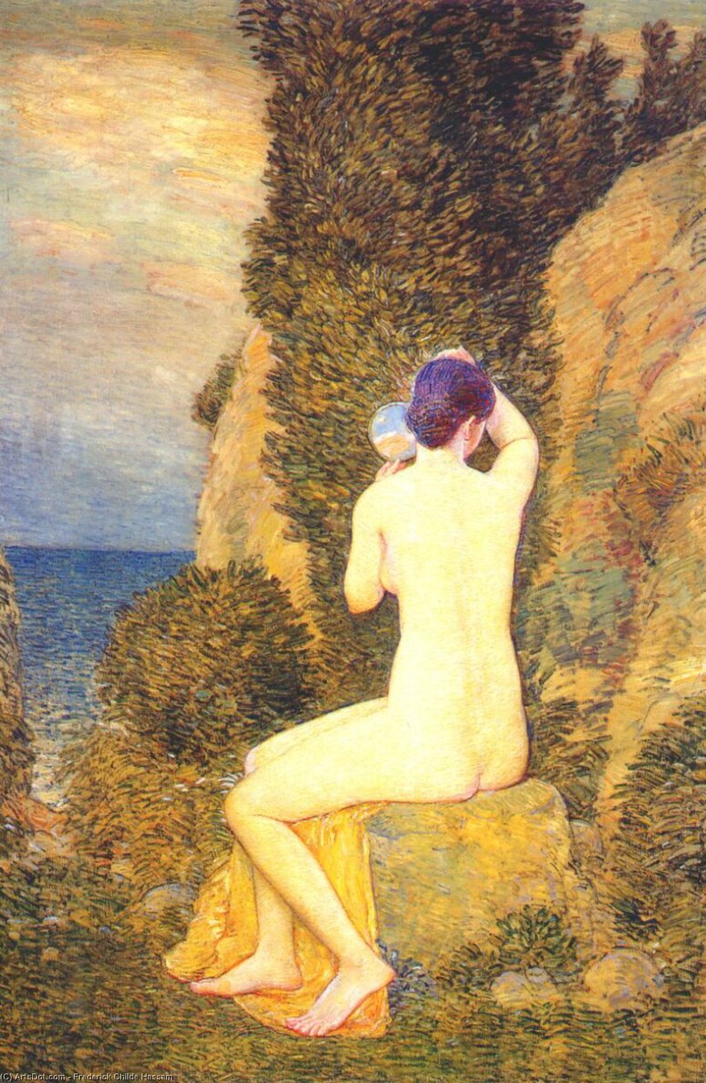 Aphrodite, Appledore — Frederick Childe Hassam