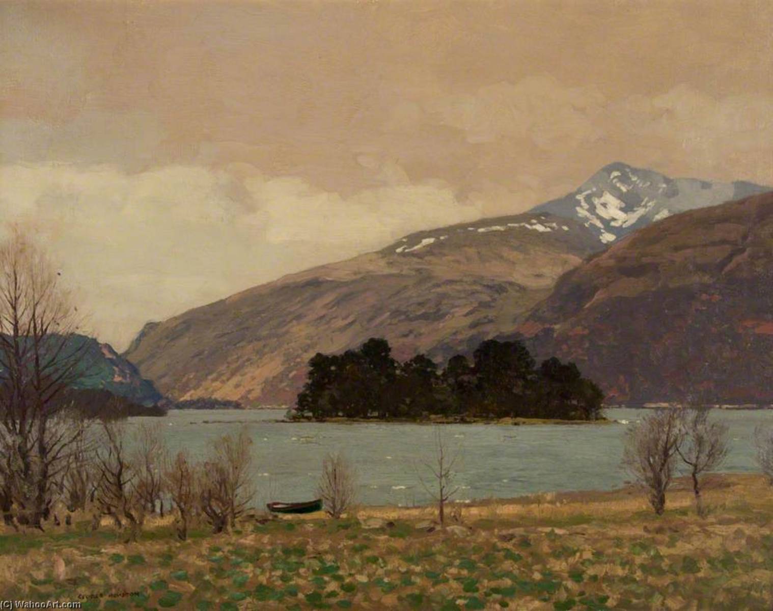 Ben Lomond From Loch Lomond — George Houston
