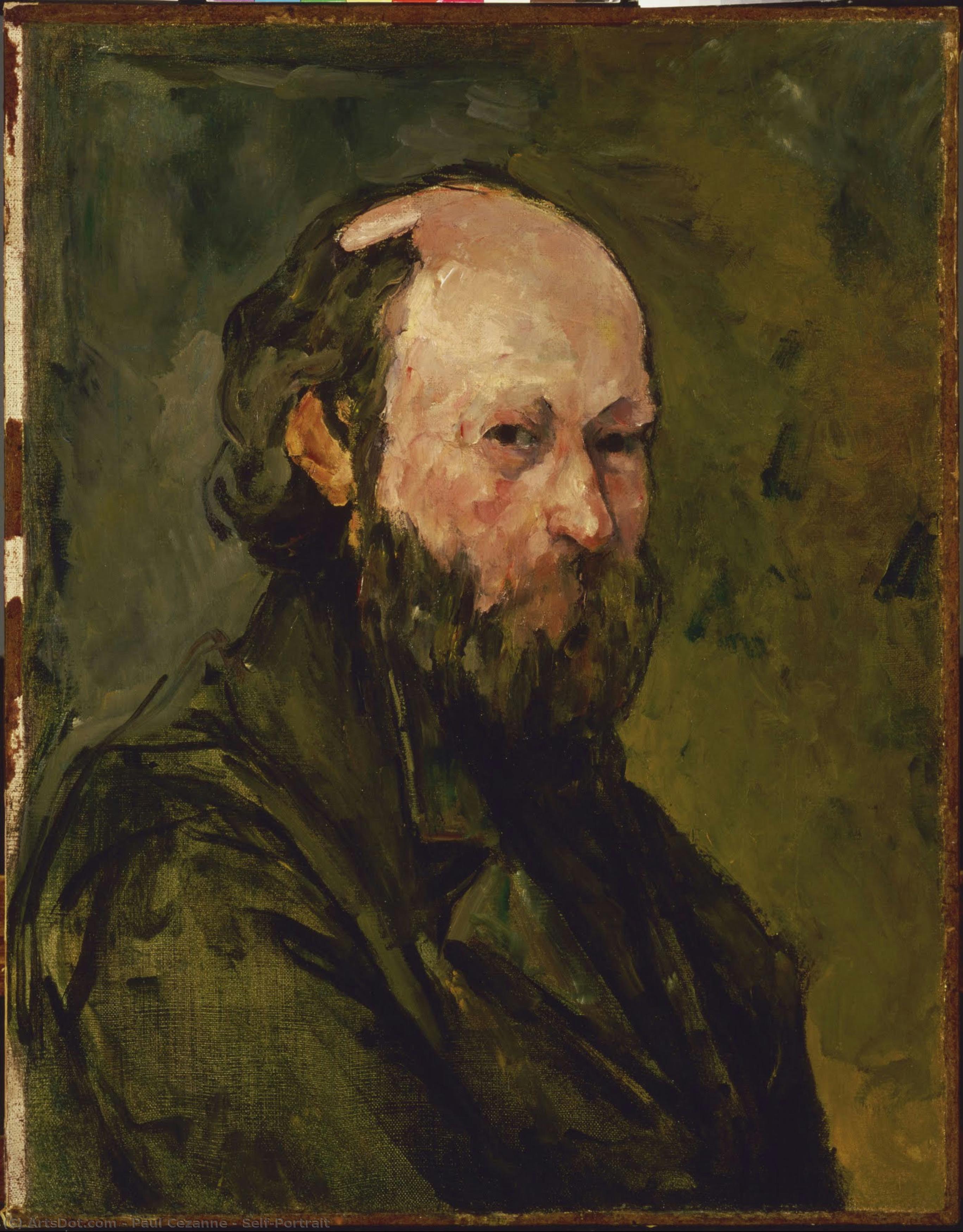 Self-portrait — Поль Сезанн
