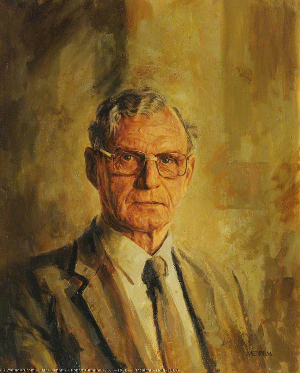 Robert Comline (1919–1998), President (1984–1987) — Peter Mennim
