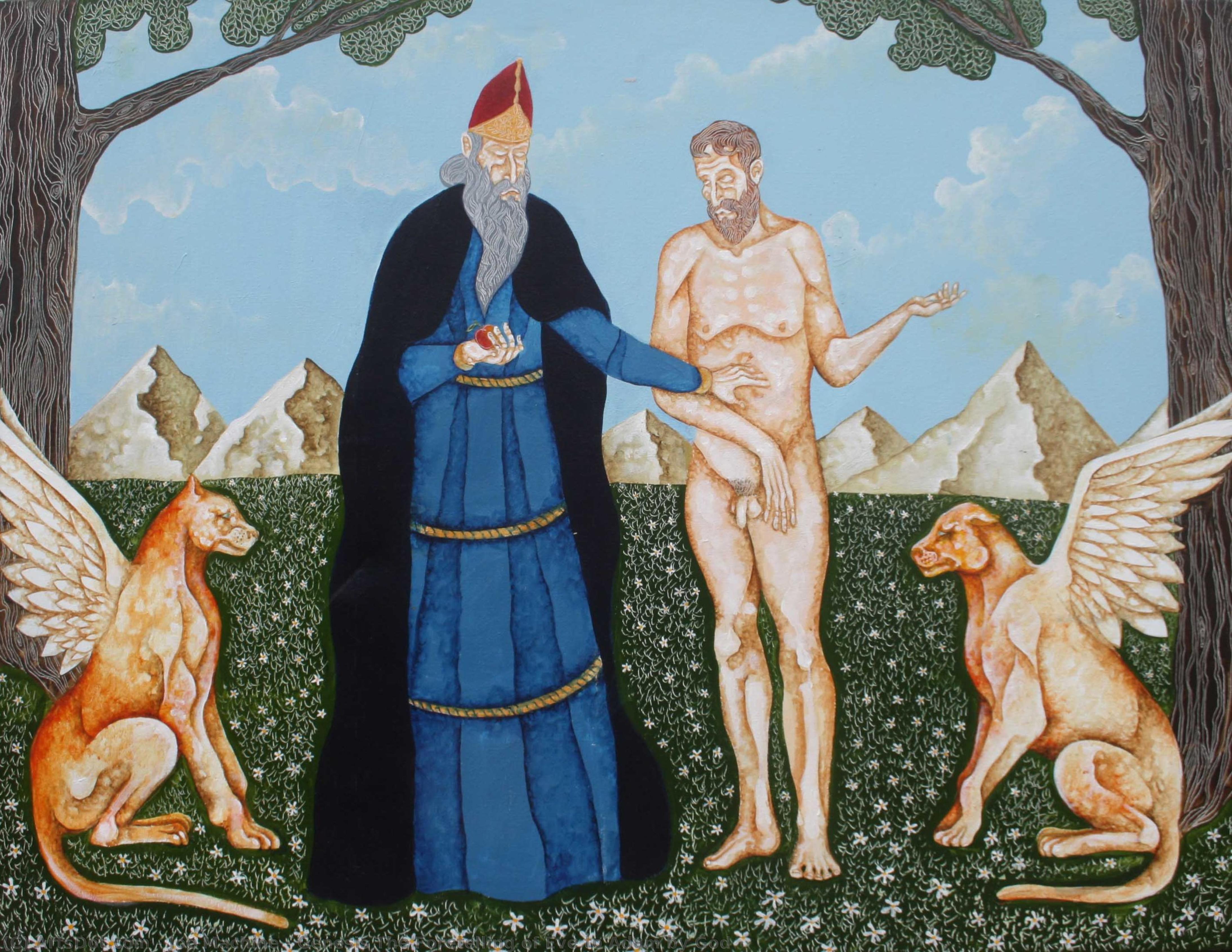 Genesis The Foretelling Of Eve To Adam By God — Joe Machine