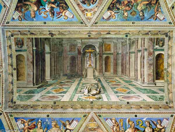Triumph Of Christianity, From The Raphael Rooms — Tommaso Laureti Siciliano
