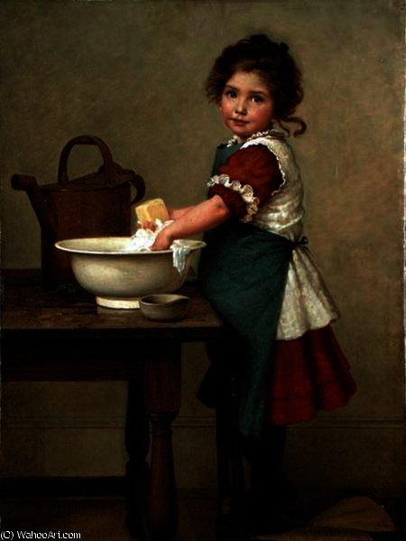 This Is The Way We Wash Our Clothes — George Dunlop Leslie