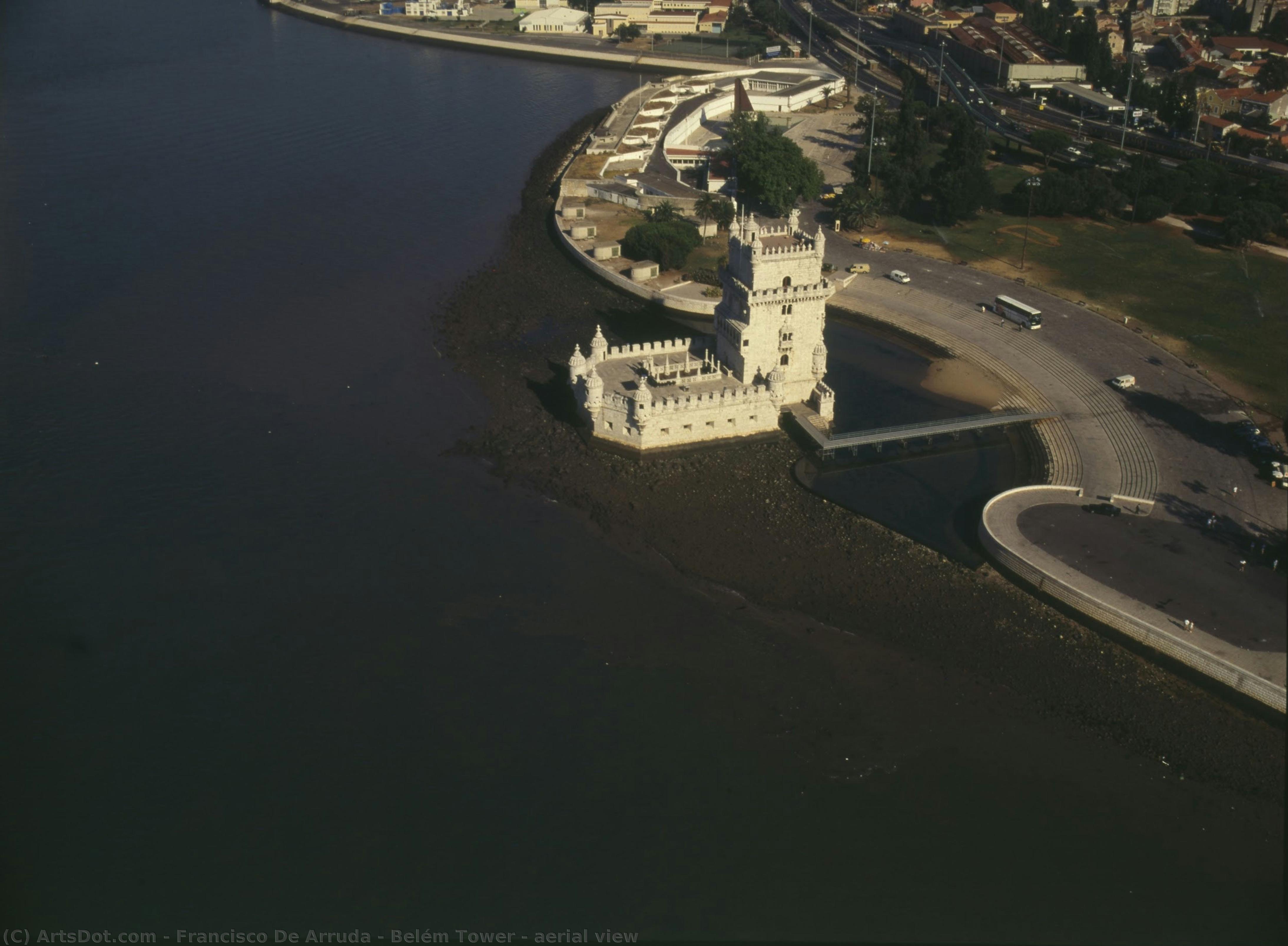 Belém Tower - Aerial View — Francisco De Arruda