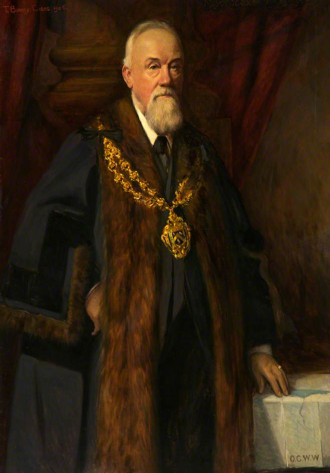 Samuel Buckley, Mayor Of Oldham (1883–1884 1889–1891) — Thomas Binney Gibbs