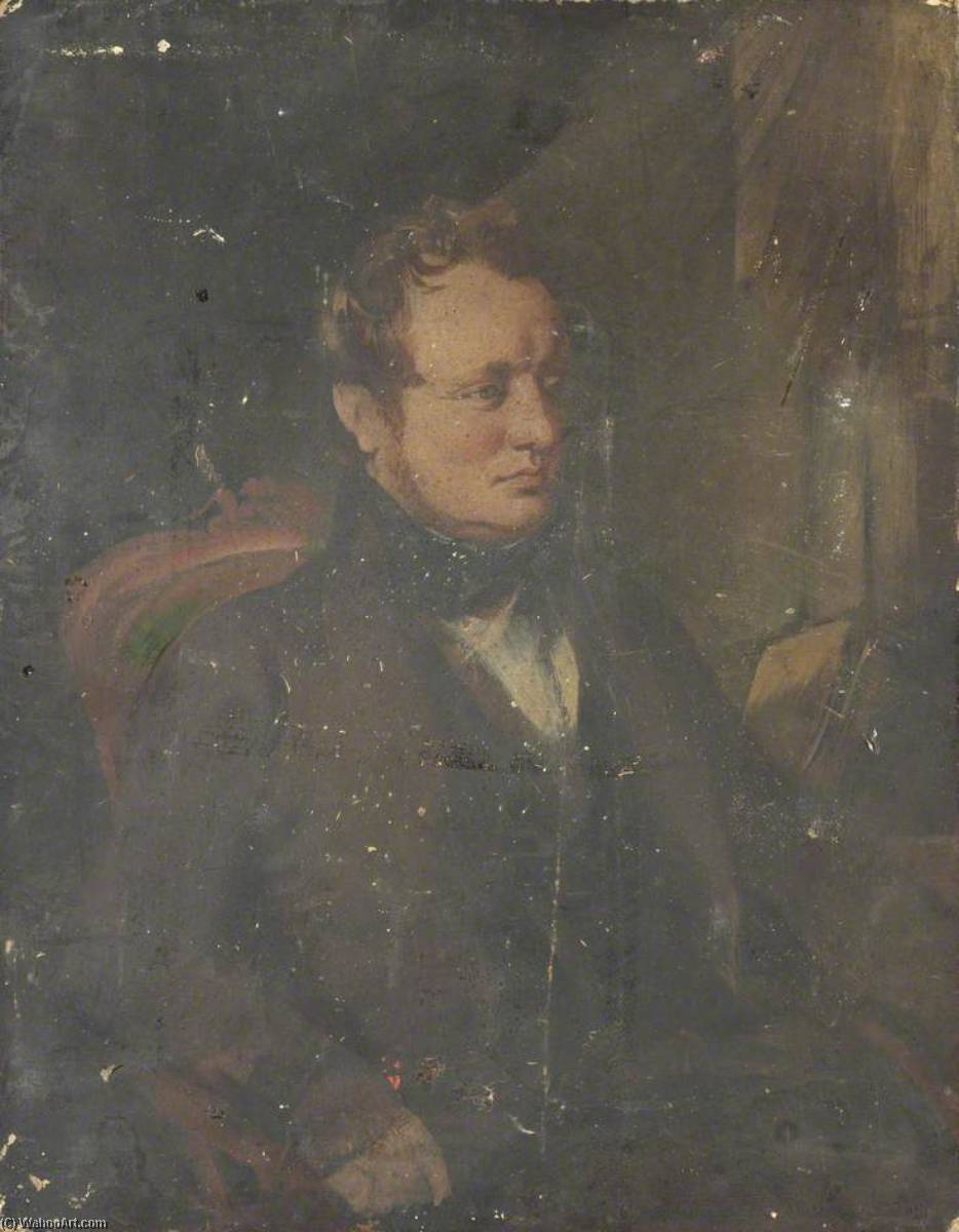 Portrait Of A Seated Man — George Sheffield Senior