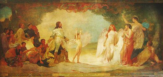 The Edict Of Toleration Of Lord Baltimore, (painting) — Edwin Howlan