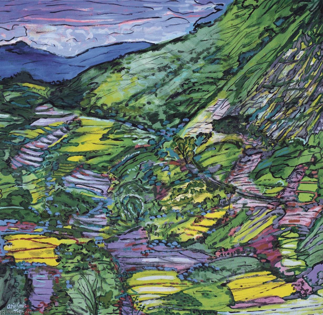 Slope Of The Mountain — Arie Smit