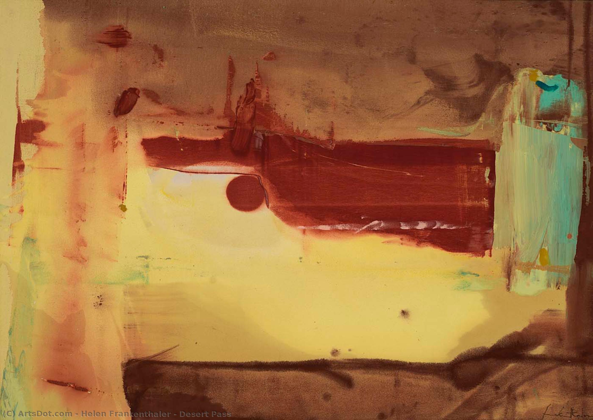 Desert Pass — Helen Frankenthaler