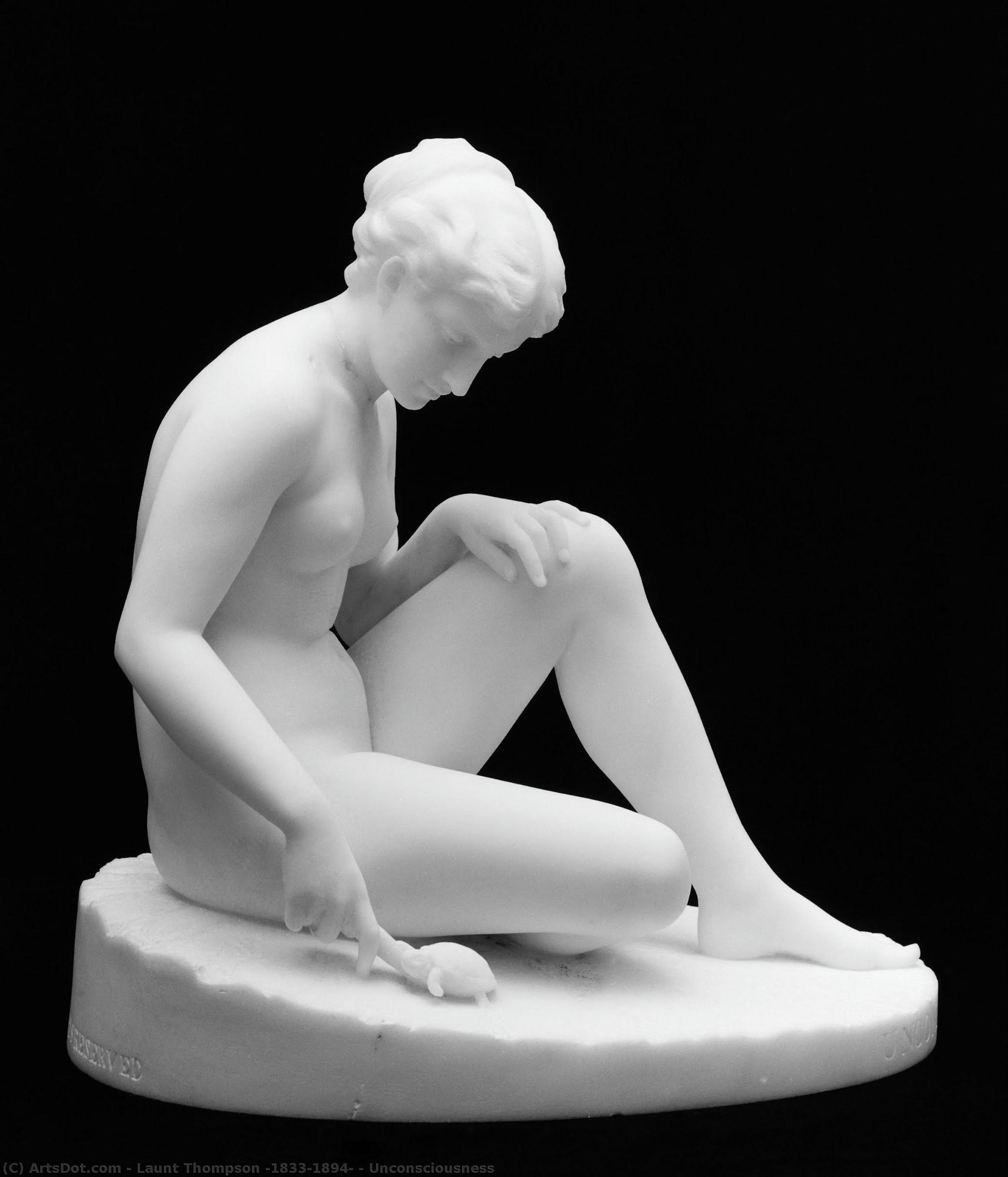 Unconsciousness — Launt Thompson (1833–1894)
