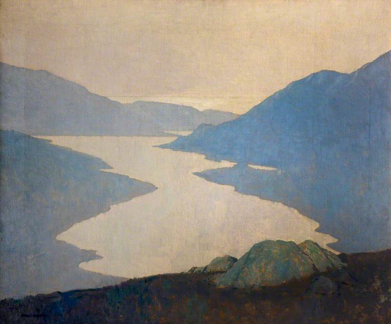 Dawn, Killary Harbour — Paul Henry