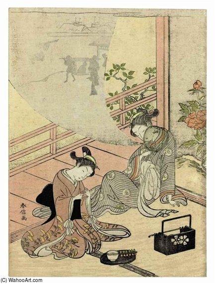 Risshu (the Start Of Autumn) — Suzuki Harunobu