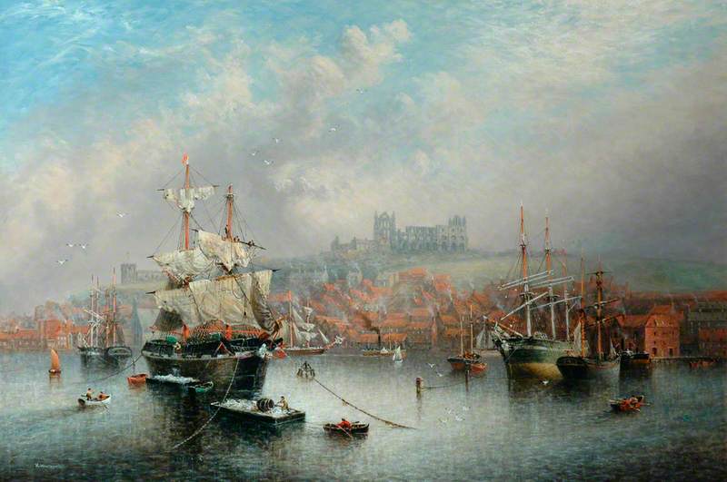 Upper Harbour, Abbey And St Mary's Church — Richard Weatherill