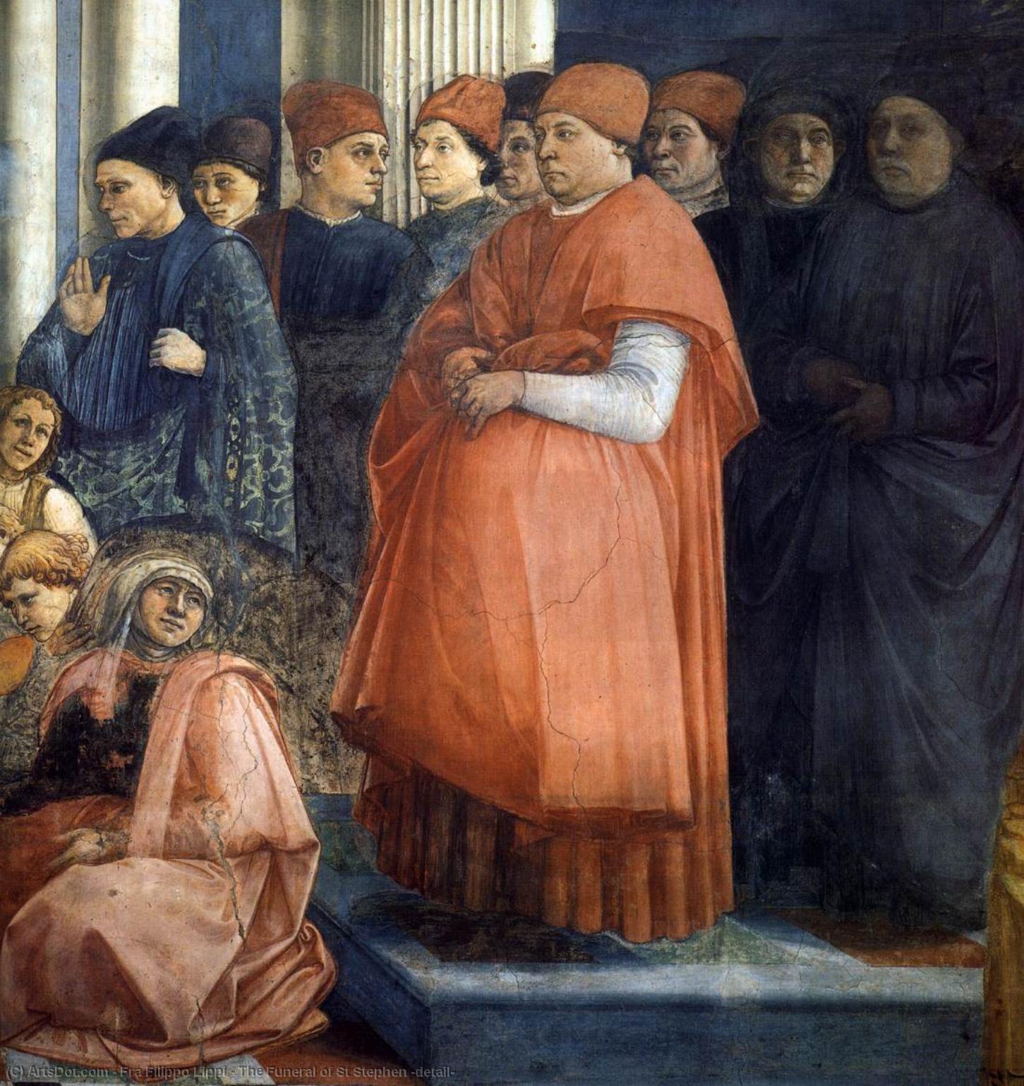 The Funeral Of St Stephen (detail) — Filippo Di Tommaso Lippi