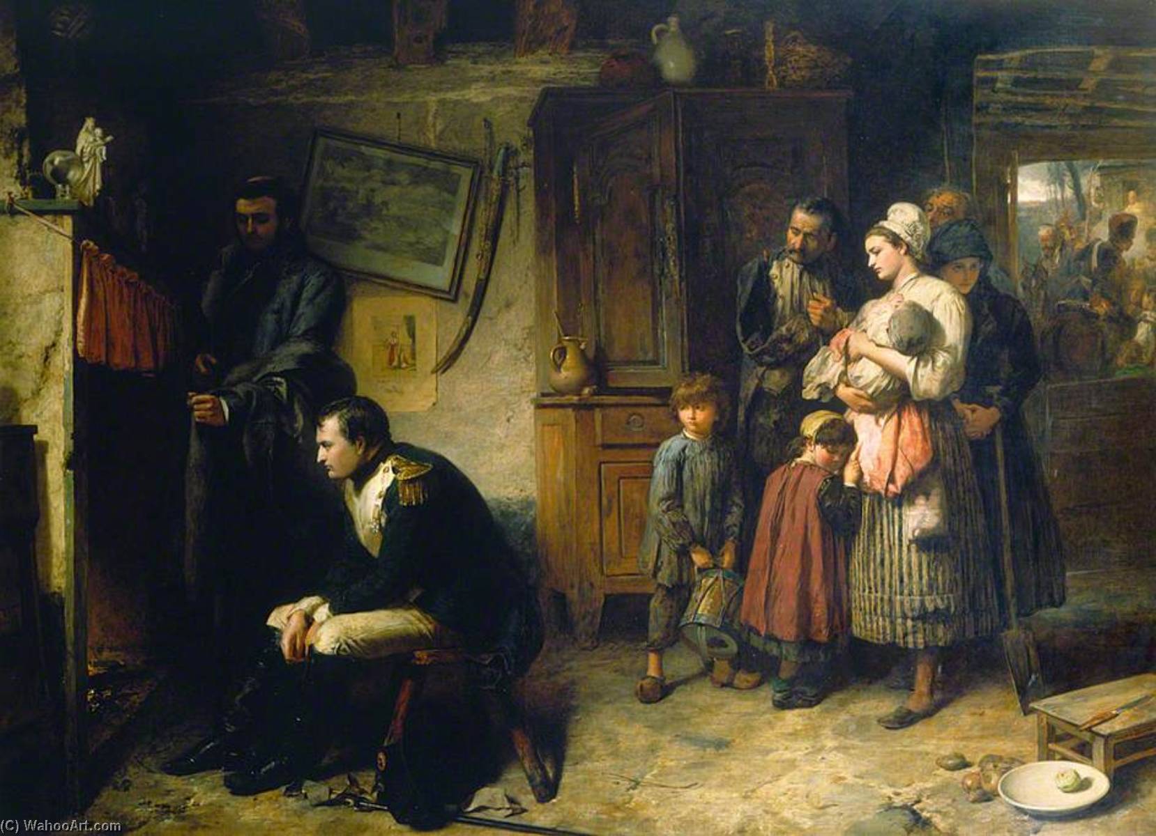 On The Road From Waterloo To Paris — Marcus C. Stone