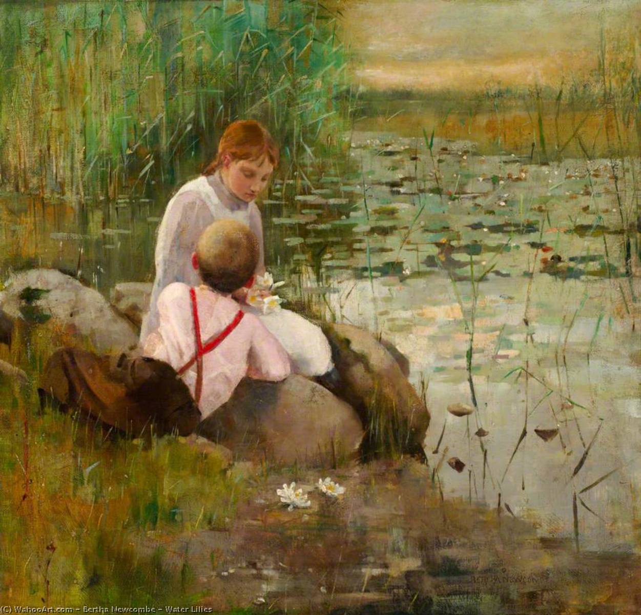 Water Lilies — Bertha Newcombe