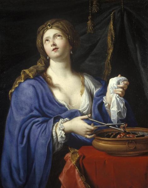 Porcia, Femme De Brutus Se Donnant La Mort — Reni Guido (le Guide)