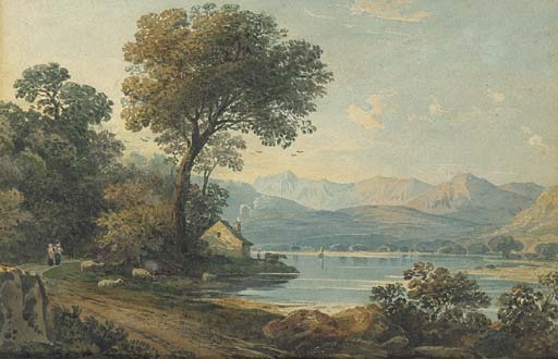 Near Dolgelly, North Wales — John Varley I (the Older)
