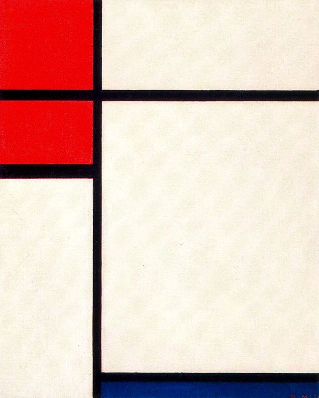 Komposition — Piët Mondrian