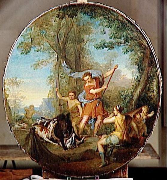 Silvio Piquant Un Sanglier — Louis Galloche