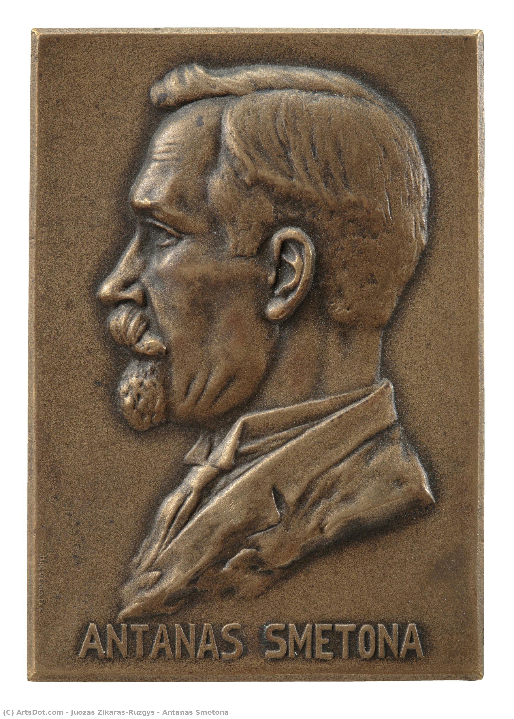 Antanas Smetona — Juozas Zikaras-ruzgys