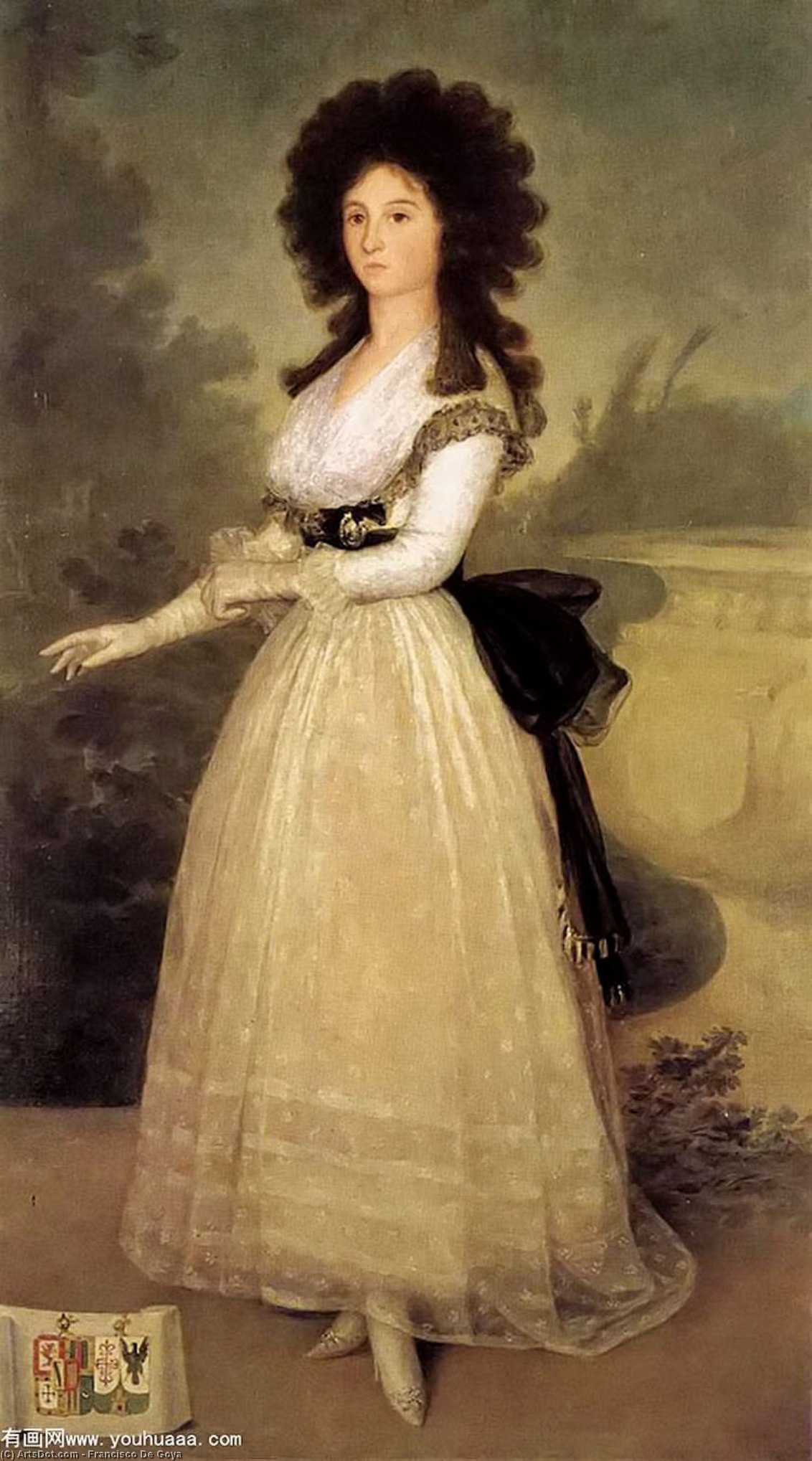 Dona Tadea Arias De Enriquez — Francisco José De Goya Y Lucientes