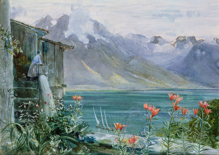 Ferritet, Lake Genevaferritet, Lake Geneva — John William Inchbold