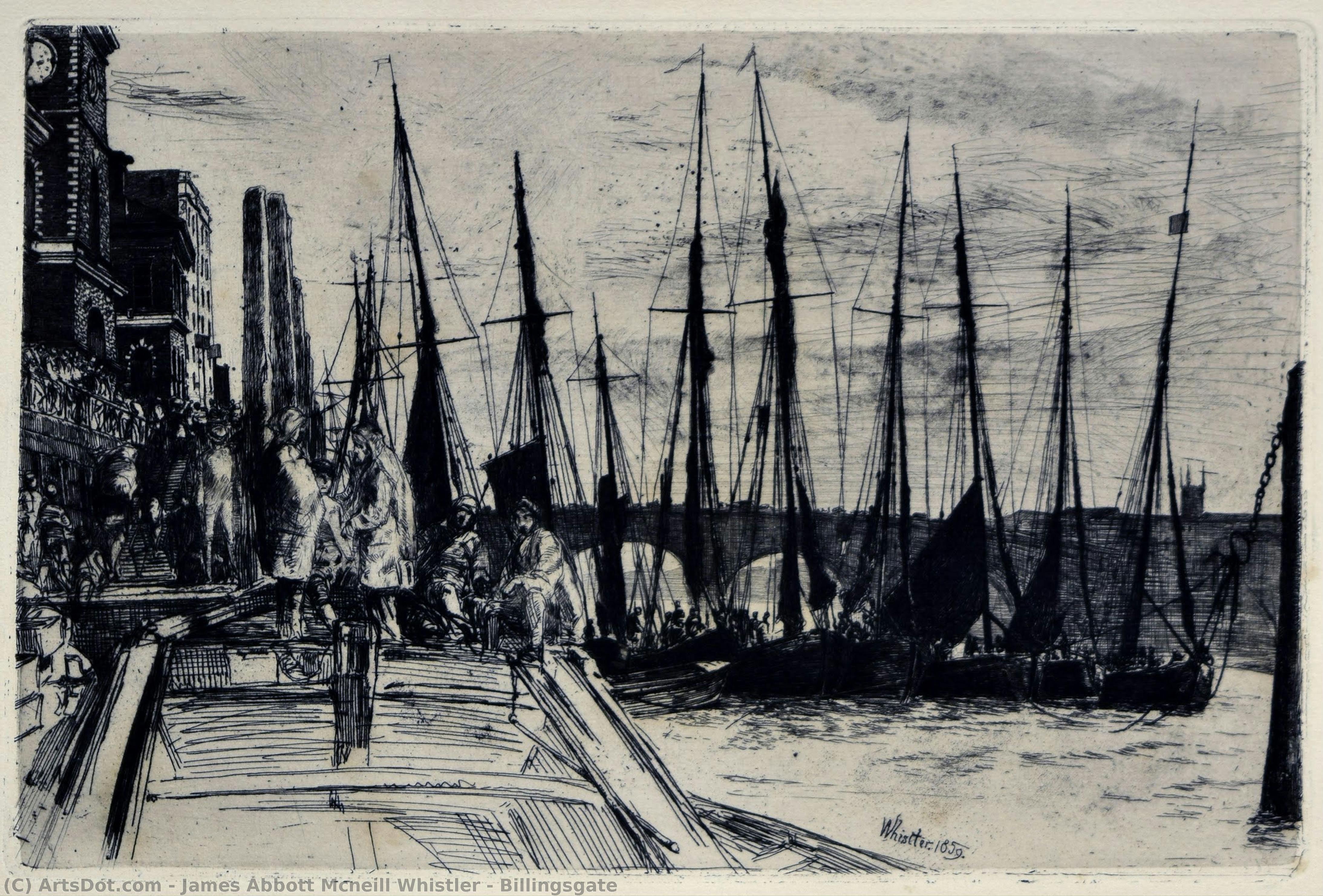 Billingsgate — James Abbott Mcneill Whistler