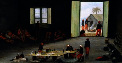 Paraguayan Prisoners During Battle Of Yatai — Cándido López