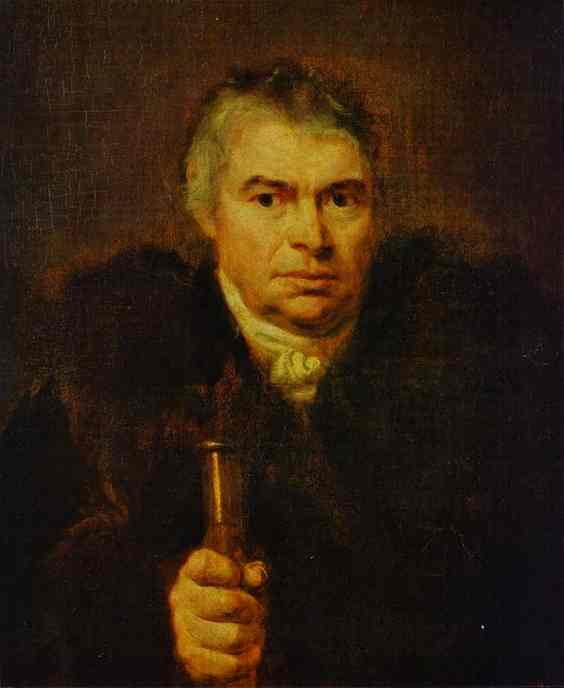 Portrait Of A. K. Shvalber — Orest Adamovich Kiprensky
